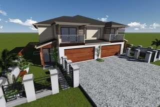 Centenary Heights - Duplex Fusion Building Design Toowoomba New Unit Designers Architects